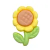 Serie de Flores Pequeñas Lindas Decoraciones para Zapatos Crocs Lindas Accesorios Decorativos de Goma Suave PVC Decoraciones Lindas para Zapatos DIY Transfronterizas