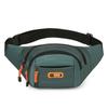 Riñonera de lona para hombre, ideal para deportes al aire libre, montañismo, teléfono móvil, cajero, trabajo, etc.