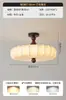 Lámpara de dormitorio de tela, lámpara de techo estilo medieval, lámpara de dormitorio retro francesa, lámpara de estudio estética de la dinastía Song, luminaria estilo wabi-sabi