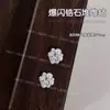 Decorações de Arte para Unhas com Zircônia Champagne de Alta Qualidade, Diamantes Empilhados Sem Base, Pérola Brilhante de Luxo Leve, Bola de Diamante Multifacetada para Unhas