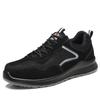 Zapatos de Protección Laboral Aislados 6Kv para Electricista con Entresuela Ligera de Kevlar, Anti-Impactos y Anti-Perforaciones, Malla Transpirable, Zapatos de Protección Laboral de Seguridad
