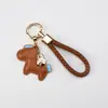 Hazte Rico Inmediatamente, Llavero Lindo para Hombres y Mujeres, Cadena de Coche de Dibujos Animados, Exquisito Llavero para Mochila Escolar, Colgante de Pony, Llavero para Coche