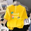 Camiseta de Manga Corta de Algodón Puro para Niños Ropa para Niños Niñas Verano Media Manga 2026 Nuevo Estilo de Moda Bebé Delgado Superior