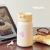 Tazas Aisladas Nuevas para Niñas, Compactas y Portátiles, Taza de Acero Inoxidable 316 de Alto Valor, Taza de Agua Popular y Linda