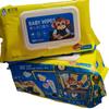 Toallitas Húmedas para Bebé Transfronterizas Papel Toallitas para Niños Limpieza del Hogar Extra Espesadas Especiales para Manos-Boca Toallitas para la Cara