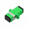 Acoplador de Fibra Óptica Grado Telecomunicaciones Adaptador de Brida Sc/Fc/Lc Conector Jumper Pigtail Azul Verde