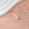 Fabricante de Alfinetes de Metal com Furos, Alfinetes de Segurança de Costas Planas, Insígnias de Ferro, Broches de Lapela, Acessórios para Joias DIY