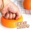 Juguete de descompresión feo naranja pellizcar música naranja ventilación creatividad tecnología negra simulación fruta niños mano pellizcar descompresión artefacto