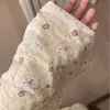 Pijama Feminino Estilo Preguiçoso Gola Redonda Estampa de Coelho, Conjunto de Duas Peças com Shorts de Manga Curta, Roupa de Casa para Dormitório Estudantil