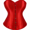 Corsé de Imitación de Seda Transfronterizo Europeo y Americano con Soporte de Varilla de Acero Control de Abdomen Moldeador Corporal Ropa Interior Capa Base para Vestido de Novia Corsé Moldeador Corporal