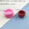 Molde de Silicona Mini Tazón de Simulación Silicona de Grado Alimenticio Fácil de Desmoldar Molde DIY de Resina para Suculentas
