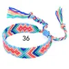 Popular en Europa y América: Pulseras Tejidas Arcoíris Hechas a Mano en Estilo Étnico Nepalí, Venta al por Mayor de Joyería