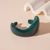 Pulseiras Geométricas Coloridas Populares Europeias e Americanas em Acrílico com Design Único, Joias Transfronteiriças da Moda e Personalizadas para Atacado