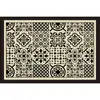 Alfombrilla absorbente para baño transfronteriza, alfombrilla de suelo de tierra de diatomeas, alfombrilla cortable de secado rápido, alfombrilla antideslizante para entrada de baño y ducha