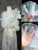 Encaje de Perlas con Cuentas Material Auxiliar Organza Plisado Cinta con Volantes Accesorios Malla Ramo de Flores Bolsa de Flores Decoración