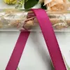 Nuevo estilo material de imitación de nylon patrón horizontal cinta cuello collar textil para el hogar bolsa pantalones cuello trasero Cinta Accesorios para ropa infantil