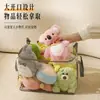 Cesta de Almacenamiento para Juguetes Infantiles Hogareña de Gran Capacidad Bolsón Cubo para Bloques de Construcción de Bebé Bolsa Transparente Sellada para Almacenamiento de Libros Escolares