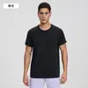 Camiseta Deportiva de Cuello Redondo para Hombre, Transpirable de Secado Rápido para Verano, Ropa para Correr, Fitness, Outdoor, Entrega Directa de Fábrica