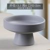 Estilo Chinês Junho neve bambu cálamo bola vaso de cerâmica para flores paisagem sala de estar área de trabalho retro Zen Jianshan utensílios para arranjos florais