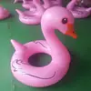 Flotador de Cisne Rosa de PVC Personalizado Flotador Inflable Juguetes Acuáticos Inflables de PVC Protección Ambiental Material Engrosado