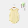 Colete Modal de Verão, Roupas de Bebê, Moletom Triângulo Fino, Macacões de Recém-Nascido para Bebê Masculino e Feminino