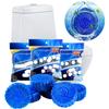 10 Paquetes de Espíritu Limpiador de Inodoro de Burbujas Azules, Limpiador Desodorante para Inodoro, Desodorante para Inodoro, Ecológico y Antibacteriano
