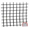 Geogrelha Plástica Qiancheng Bi-direcional Elástica Anti-Envelhecimento e Resistente à Corrosão Grade Plástica Bi-direcional Grade Preta
