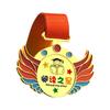 Medalla de Metal Estrella Lectora Personalizada Jardín de Niños Lista de Deportes Empresa Empleado Excelente Medalla Conmemorativa Dx