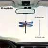 Novo Produto Transfronteiriço Pingente Chaveiro Libélula Acrílico Plano 2D