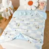 Colcha de verano de imitación de nailon Clase A para niños, colcha de aire acondicionado para bebé, colcha refrescante para lactantes, colcha delgada de verano para jardín de infantes