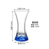 Copa de Cristal de Alto Valor Estético con Curva en la Cintura para Jugos, Champaña, Cócteles y Bebidas Frías