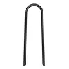 Estacas para Trampolín de Alta Resistencia, Clavos de Tierra Galvanizados en Forma de U con Puntas Inclinadas, Estacas de Fijación para Carpas y Columpios, Sujetadores