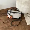 Bolsas Pequenas Color-Blocking Tendência deste Ano para Mulheres, Novas Bolsas Transversais Versáteis da Moda 2026, Bolsas Quadradas Pequenas em Formato de Caixa Super Populares para Segurar na Mão
