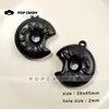 Laço Donut DIY Materiais Artesanais Corrente para Celular Chaveiro Pingente Acessórios Joias Artesanais Fio de Contas Contas