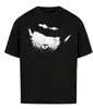 Amazon Transfronterizo 2025 Nueva Camiseta de Verano de Manga Corta Estilo Hip-Hop Street Algodón Puro Camiseta Dropshipping