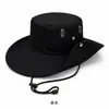 Sombrero de Pescador de Secado Rápido con Protección Solar para Exteriores para Hombres, Sombrero de Sol Grande para Pesca de Verano, Sombrero Personalizado para Senderismo en Camping en la Jungla