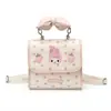 Mochila Feminina de Bolinhas Nicho Primavera e Verão 2026 Nova Mochila Versátil para o Dia a Dia Mochila Pequena Exquisita Super Popular
