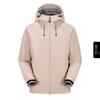 Chaqueta Sellada Térmicamente Personalizada para Deportes de Ocio al Aire Libre para Pareja Impermeable Transpirable con Capucha Ajustable con Cordón Chaqueta de Montañismo