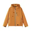 Chaqueta de estilo para pareja con temática de montaña para hombre, ropa de montañismo para exteriores, chaqueta recia 7870 juvenil holgada