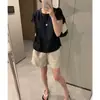 Camiseta sem mangas, gola redonda, estilo vintage artístico, folgada, plus size, com renda pesadamente adornada, para primavera/verão, do Sudeste Asiático, transfronteiriça