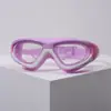 Óculos de Natação Infantis, Óculos de Natação, Protetores Auriculares, Impermeáveis e Anti-Embaçantes Integrados, Óculos de Treino e Mergulho com Encaixe para Homens e Mulheres, Alta Definição Anti-Embaçante