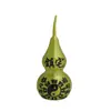 Calabaza de cobre con cabeza de dragón, adornos artesanales, chismes, calabaza de cobre hueca, adornos de Feng Shui, arte literario.