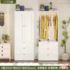 Armario de Acero de Gran Capacidad para Dormitorio del Hogar Nuevo Estilo 2026 Armario para Ropa Estilo Crema Almacenamiento Habitación Infantil Habitación de Alquiler Armario