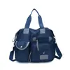 Bolsa tote e bolsa de ombro de grande capacidade e com múltiplos bolsos para mulheres, novo estilo 2026, moderna e casual, feita de tecido Oxford espessado, adequada para viagens