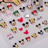 Lindas Pegatinas para Uñas de Mickey Mouse 5D en Relieve Dibujos Animados Mickey y Minnie Pegatinas para Uñas Accesorios Estilo Ca
