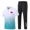 Trajes Deportivos Chinos Personalizados Estampados para Hombres y Mujeres, Polos Degradados de Secado Rápido para Primavera y Otoño, Uniformes de Equipo para Entrenamiento y Running