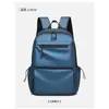 Mochila Nueva 2025 para Hombre, Doble Espalda de Viaje, Bolso Casual para Computadora, Estilo Coreano, Tendencia de Moda, Mochila para Estudiante