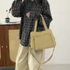 Bolso Bandolera de Hombro con Logo Personalizado para Mujer 2025 Nylon Gran Capacidad Bolso de Mano Bolso Tote para Viaje de Negocios Transfronterizo