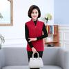 Ropa de Primavera y Otoño para Mediana Edad Chaleco de Forro Polar para Mujeres Ropa para Ancianos Chaleco de Forro Polar para la Madre Ropa de Primavera para la Abuela Chaqueta Chaleco