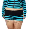 Ropa para Mujer INS Transfronteriza Otoño Invierno Retro Sublenguaje Sudadera con Capucha a Rayas Sudadera Corta Cintura Baja Pantalones de Chándal Ligeramente Acampanados Conjunto